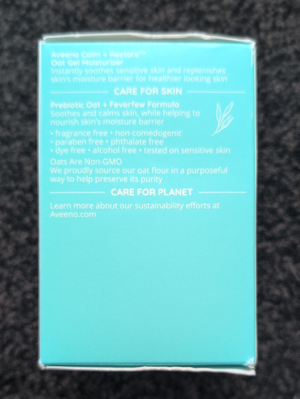 NEW Aveeno Calm + Restore Oat Gel Moisturizer for Sensitive Skin - Picture 4 of 6